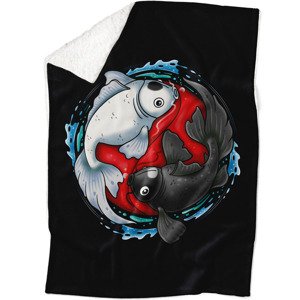 Deka YinYang fish (Podšití beránkem: ANO)