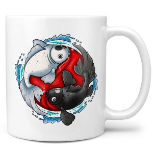 Hrnek YinYang fish (Náplň hrníčku: Žádná)