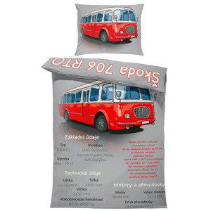 Povlečení Škoda 706 RTO (Rozměr : 1x150/200 + 1x60/50)