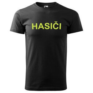 Tričko Hasiči - nápis (Velikost: XS, Typ: pro muže)