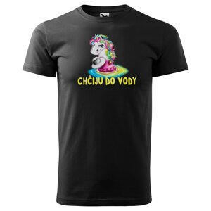 Tričko Chčiju do vody (Velikost: 2XL, Typ: pro muže)