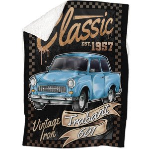 Deka Trabant Blue (Podšití beránkem: ANO)