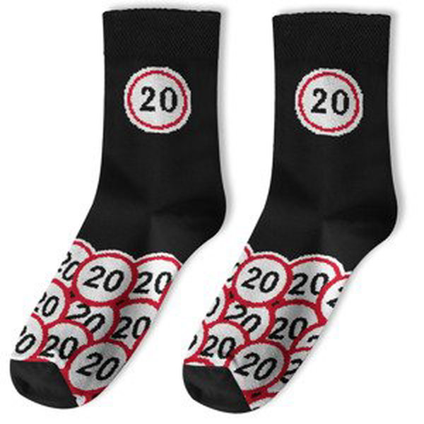 Ponožky Ty jedeš dál – 20 let (Velikost: 43-46)