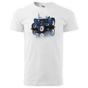 Tričko Zetor 50 Super (Velikost: 2XL, Typ: pro muže, Barva trička: Bílá)