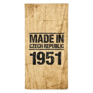 Osuška Made In (rok: 1951, Velikost osušky: 100x170cm)