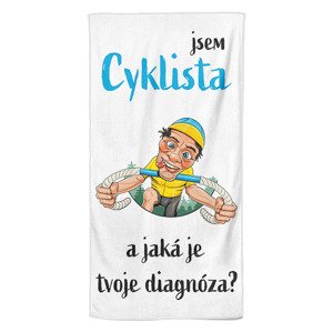 Osuška Cyklista diagnóza (Velikost osušky: 70x140cm)