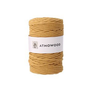 Atmowood příze 5 mm - hořčicová