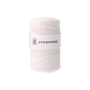 Atmowood příze 5 mm - bílá