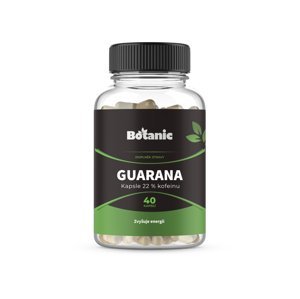 Guarana - Extrakt ze semínek s 22% kofeinu v kapslích (Balení obsahuje: 40kap.)