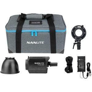 NANLITE FS-150 LED KIT 2x světlo, 2x softbox, 2x stativ, brašna