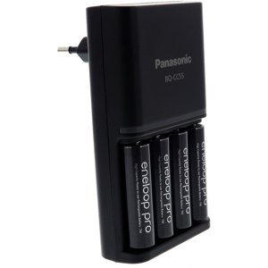 PANASONIC Eneloop Pro nabíječka SmartPlus CC55 + 4ks AA NiMH 2500 mAh