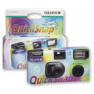 FUJIFILM QuickSnap jednorázový fotoaparát s bleskem 400/27