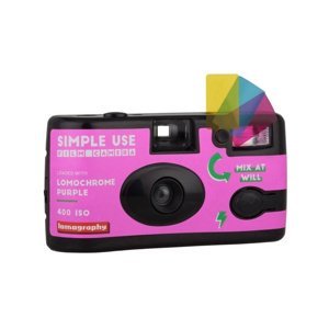 LOMOGRAPHY fotoaparát s bleskem LomoChrome Purple 400/27