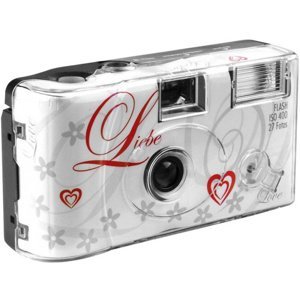 DIVERSE "Liebe" jednorázový fotoaparát s bleskem 400/27