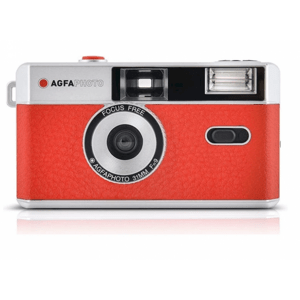AGFAPHOTO fotoaparát s bleskem 31 mm f/9 červený