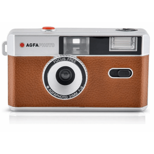 AGFAPHOTO fotoaparát s bleskem 31 mm f/9 hnědý