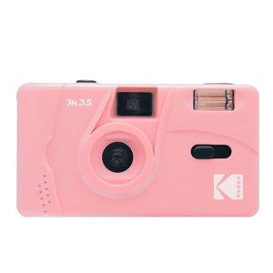 KODAK M35 fotoaparát s bleskem 31 mm f/10 růžový