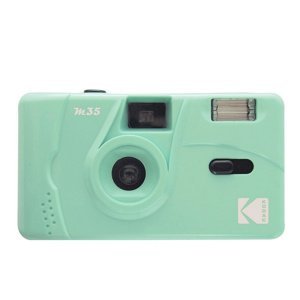 KODAK M35 fotoaparát s bleskem 31 mm f/10 zelený