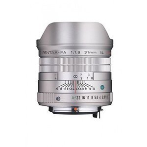 PENTAX 31 mm f/1,8 HD FA Ltd. stříbrný