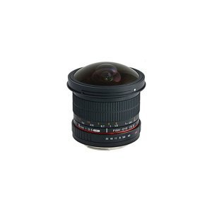 SAMYANG 8 mm f/3,5 UMC Fish-eye CS II pro Nikon F AE (APS-C)