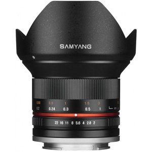 SAMYANG 12 mm f/2 NCS CS pro Fujifilm X černý