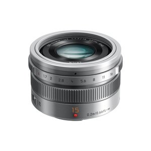 PANASONIC Leica DG Summilux 15 mm f/1,7 ASPH stříbrný