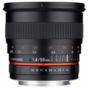 SAMYANG 50 mm f/1,4 AS UMC pro Canon EF