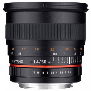 SAMYANG 50 mm f/1,4 AS UMC pro Nikon F