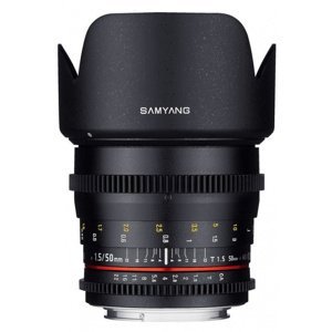 SAMYANG 50 mm T1,5 VDSLR MK2 pro Nikon F