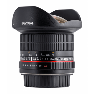 SAMYANG 12 mm f/2,8 ED AS NCS Fish-eye pro Nikon F AE
