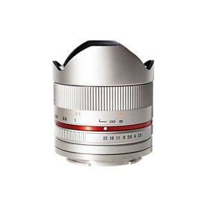 SAMYANG 8 mm f/2,8 UMC Fish-eye II pro Canon EF-M stříbrný