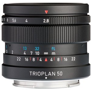 MEYER OPTIK GÖRLITZ 50 mm f/2,8 II Trioplan pro Nikon F