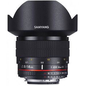 SAMYANG 14 mm f/2,8 ED AS IF UMC pro Canon EF AE