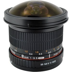 SAMYANG 8 mm f/3,5 UMC Fish-eye CS II pro Canon EF-M