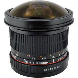 SAMYANG 8 mm f/3,5 UMC Fish-eye CS II pro MFT