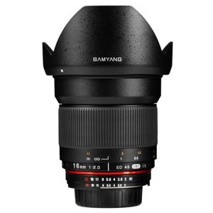 SAMYANG 16 mm T2,2 VDSLR ED AS UMC CS pro Fujifilm X