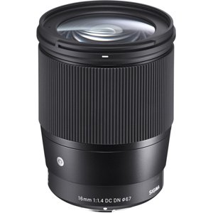 SIGMA 16 mm f/1,4 DC DN Contemporary pro L-mount (APS-C)