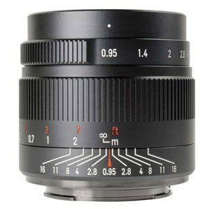 7ARTISANS 35 mm f/0,95 pro Nikon Z (APS-C)