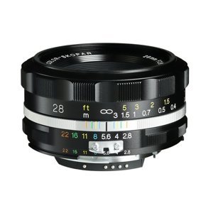 VOIGTLÄNDER 28 mm f/2,8 Color-Skopar SLII-S pro Nikon F černý