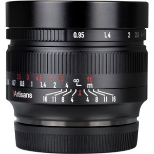 7ARTISANS 50 mm f/0,95 pro Nikon Z (APS-C)