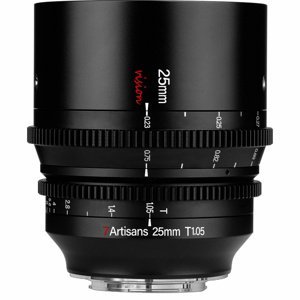7ARTISANS 25 mm T1,05 Vision pro Sony E (APS-C)