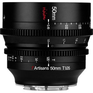 7ARTISANS 50 mm T1,05 Vision pro Canon RF (APS-C)