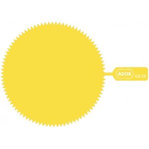 ADOX filtr želatinový žlutý 67 mm