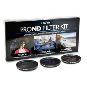 HOYA set filtrů ND 8/64/1000x PROND 52 mm