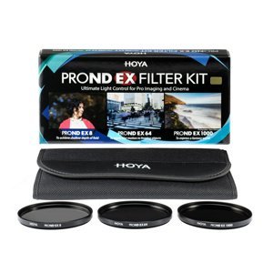 HOYA set filtrů ND 8/64/1000x PROND EX 55 mm