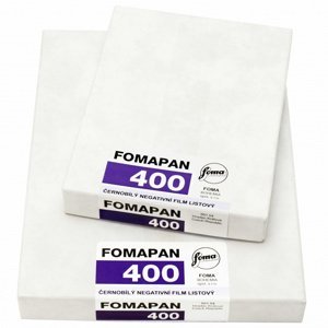 FOMAPAN 400 10,2x12,7 cm (4x5")/25 ks