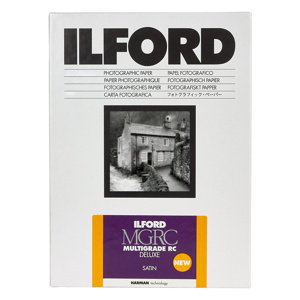 ILFORD 10.5x14.8/100 Multigrade V, černobílý fotopapír, MGRCDL.25M (satin)