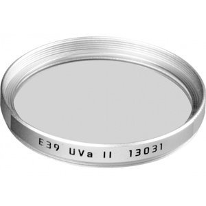 LEICA filtr UVa II 39 mm stříbrný