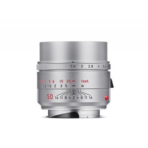 LEICA M 50 mm f/1,4 Asph. Summilux-M stříbrný chrom NEW2023