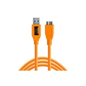 TETHER TOOLS TetherPro USB 3.0 na Micro-B 4,6 m oranžový